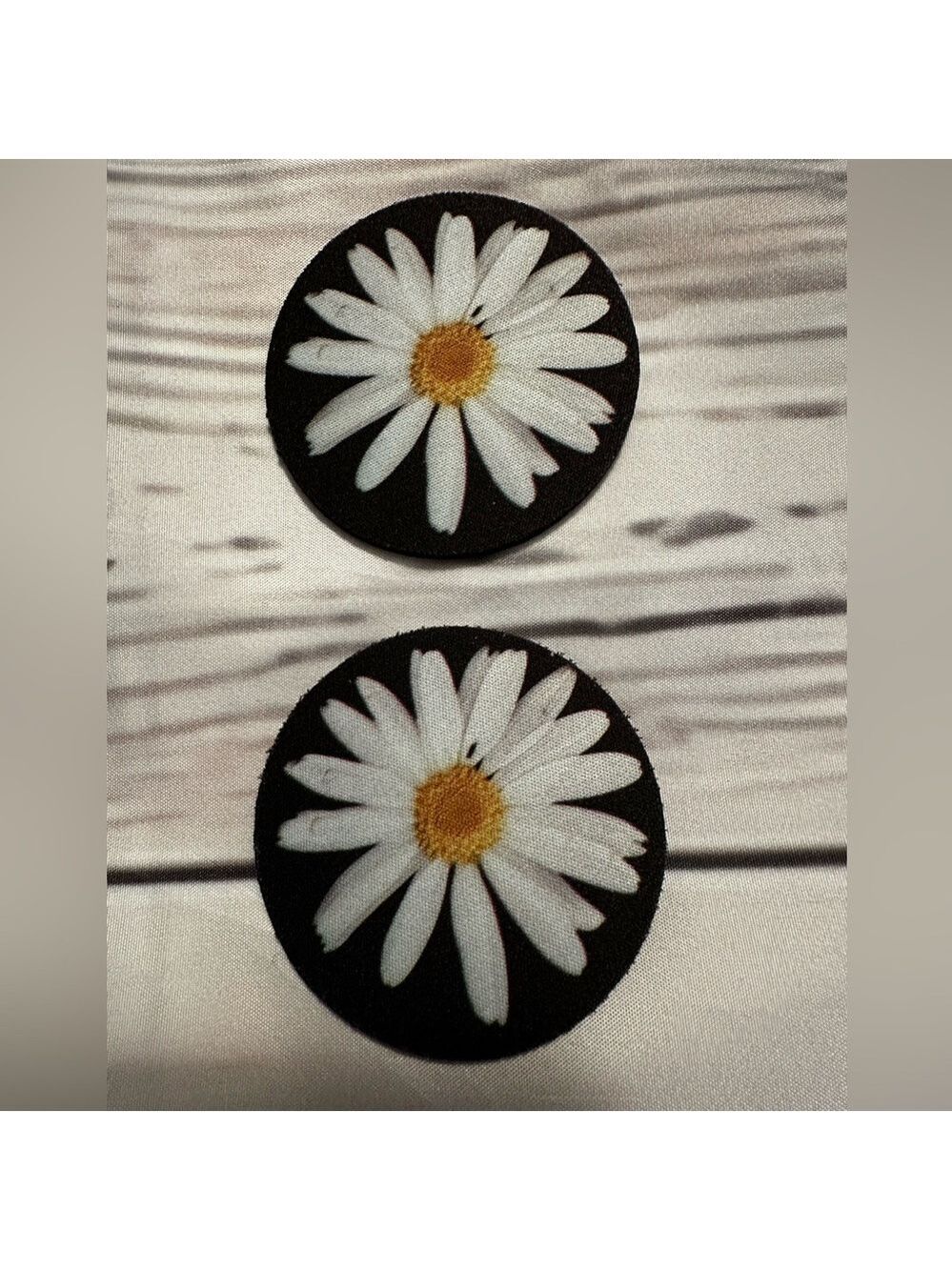 Floral Coasters with Daisy Design